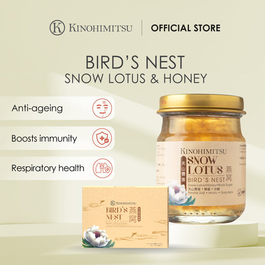 Bird's Nest with Snow Lotus