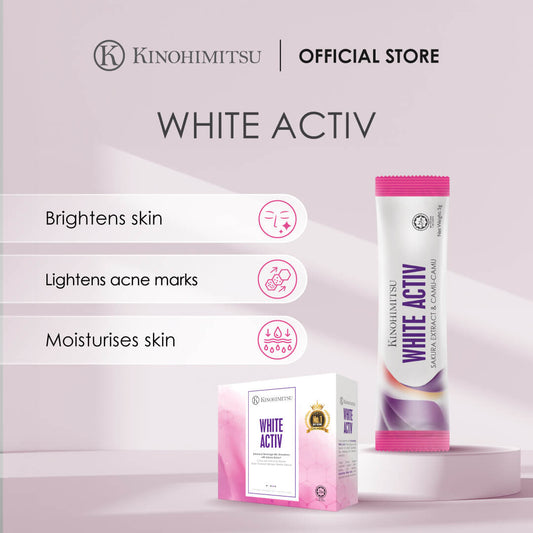 White Activ – Putihkan Kulit / Skin Whitening / Brighten Dark Spots / Even Skin Tone