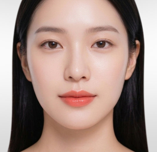 Bright smooth healthy skin after collagen supplement support. Healthy glowing skin after collagen beauty supplement