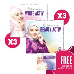 [Buy 6 Free 6] White Activ 15's x3 + Beauty Activ 15's x 3 [Free Collagen Activ 15s x6]