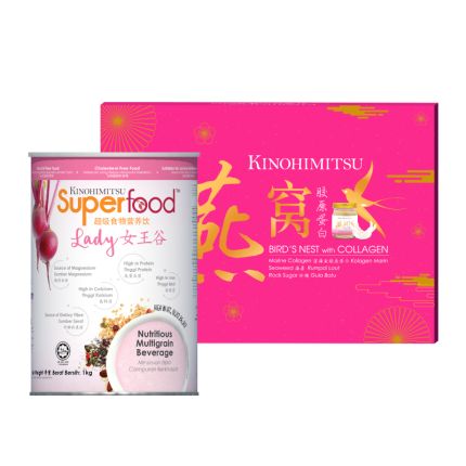 Superfood Lady 1kg + Bird&#039;s Nest with Collagen 6s 