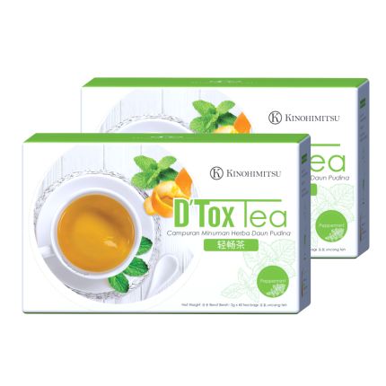 D&#039;tox Tea Peppermint (Adv) 60&#039;s x 2