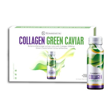 [Buy 4 Gift 2] Collagen Green Caviar 10's x 4 + Free Bird's Nest 2's + Essence of Chicken 2's