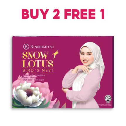 [Buy 2 Free 1] Kinohimitsu Birds Nest Snow Lotus 6s (E)