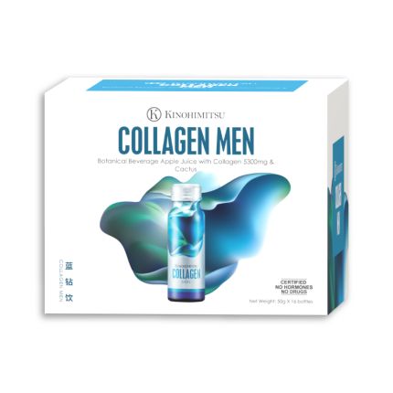 Collagen Men 16's x 2 [Free D'tox Tea Peppermint 5's]