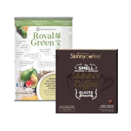 Royal Green 1kg + Skinny Coffee 14s