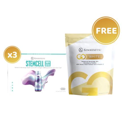 StemCell 10s x3 + Free Go-White 15s x1
