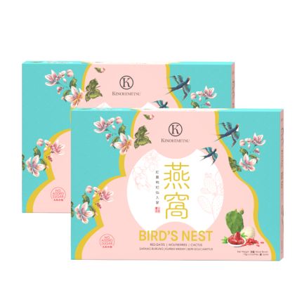 [Buy 1 Free 1] Bird's Nest with Red Dates, Wolfberries & Cactus 6's