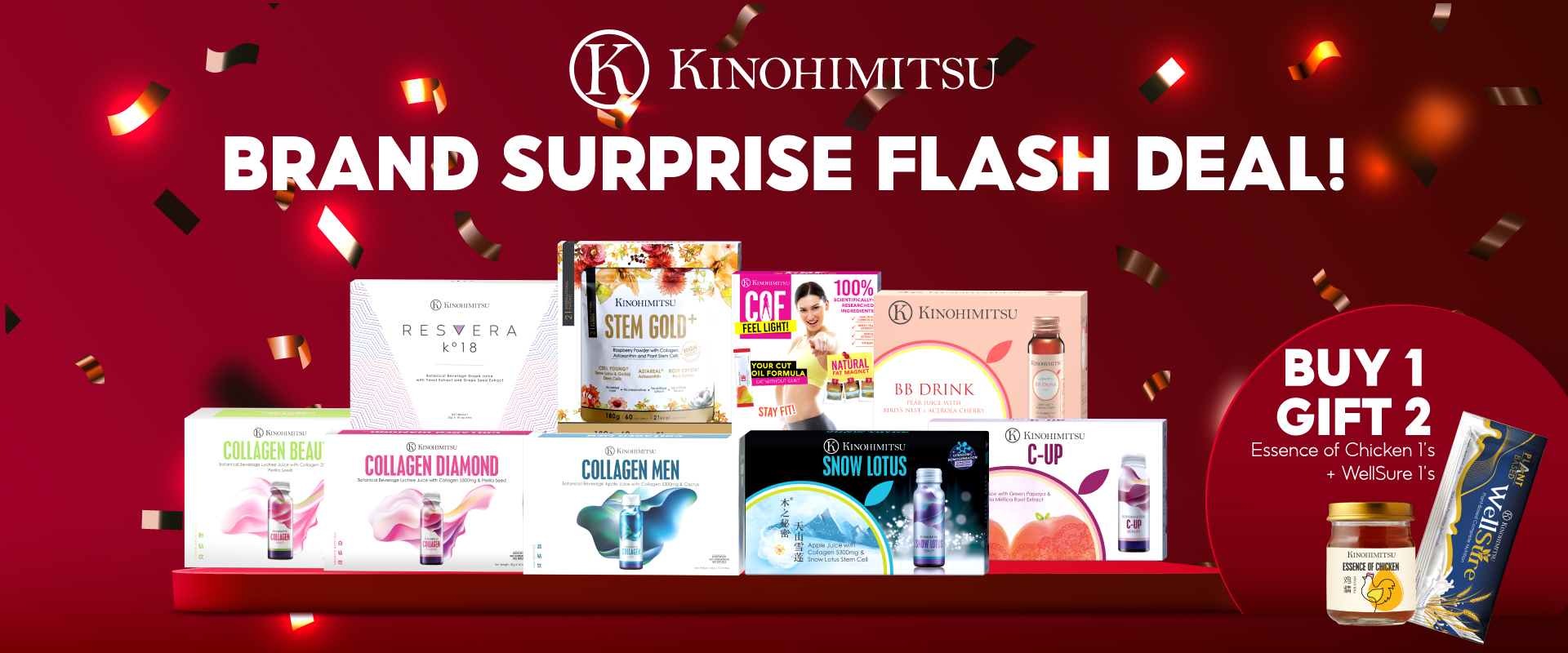 [BRAND SURPRISE FLASH DEAL] - BUY 1 GIFT 2 
